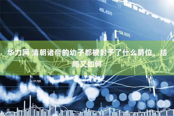 华力网 清朝诸帝的幼子都被封予了什么爵位，结局又如何
